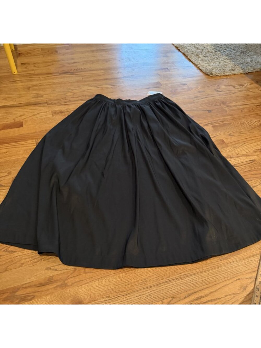 A NEW DAY WOMENS BLACK LONG MAXI SKIRT NEW XL - Picture 3 of 7
